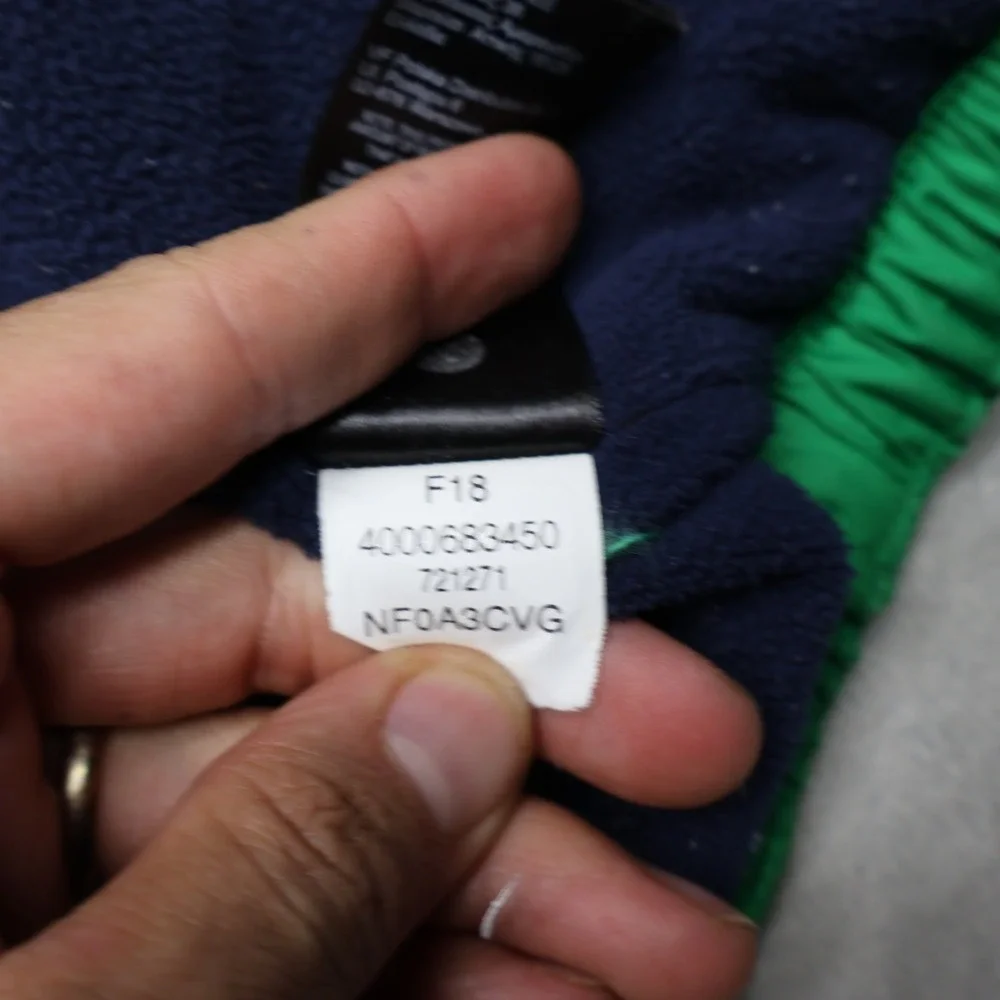 North Face Down Jacket Toddler 5 Green Mooddoggy II Hooded 550 Fill Insulated